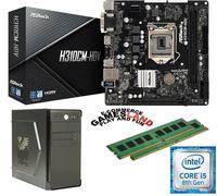KIT PC SEMI-ASSEMBLATO: CASE + i5-8500 + MAINBOARD ASROCK H310CM-HDV + 16GB DDR4