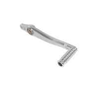Kit pedale del cambio o leva del freno con doppio cuscinetto regolabile CNC per moto con pioli per il mercato dei ricambi per pedane arretrate Leva del cambio pieghevole per moto(Right - Silver)