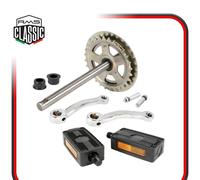 KIT PEDALI PEDIVELLE ASSE PIAGGIO CIAO SI 50 P PV PX PXV E1 E2 MIX TEEN BRAVO