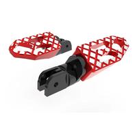 Kit Pedali Pilota Regolabili Rosso Dbk Per Ducati Monster 937 Sp 2023 > 2024