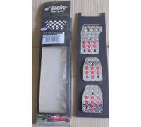 KIT PEDALI RALLY 3 PEZZI ROSSO SIMONI RACING