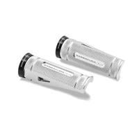 BARRACUDA COPPIA PEDANE PEDALINE PASSEGGERO NERO SUZUKI GSX-R 600 2008-2009