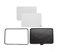 Kit pellicola protettiva in vetro temperato e silicone per TM7 con copertura protettiva e cornice, resistente ai graffi per sensibilità al tocco