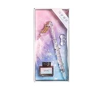 Kit penna a immersione classica calligrafia penna da scrittura 15 ml bottiglia portapenne scatola regalo squisito regalo di laurea regalo di compleanno