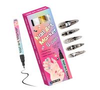 Kit Penne per Unghie Set di Strumenti per Unghie Portatili e a Lunga Durata