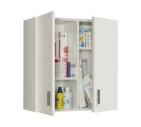 KIT PENSILE 2 ANTE MULTIUSO 59X27XH60 CM BIANCO