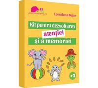 Kit pentru dezvoltarea atentiei si a memoriei - Loredana Bejan, Editie in limba romana