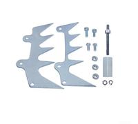 Kit per abbattimento per cani e catene per paraurti compatibile con motoseghe Ms660 MS460 MS440 066 046 044 sostituzione di motoseghe OEM 1122 650 7700 1122 664 0503 in lega di nichel cromato