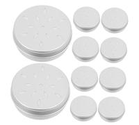 Kit per Addestramento Olfattivo | Lattine Da 60ml Con Coperchi Cavi | 10 Pezzi Kit Lattine per Addestramento all'Odore - per Cani Piccoli Grandi per Casa e Giardino per Competizioni e Allenamento