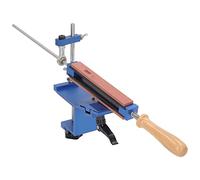 Kit per Affilare i Coltelli Ad Angolo Fisso 360 Drgree Rotation Flip Design Strumento per Affilare i Coltelli con 4 Pietre per Affilare 4 Pietre Diamantate