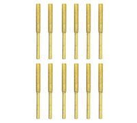 Kit Per Affilare La Motosega - Lime Per Pietra Placcata In Titanio, Set Di Punte Da Trapano Da 12 Pezzi, Smerigliatrice Ad Alta Durezza | Strumento Di Manutenzione Della Catena Di Precisione Per L'off