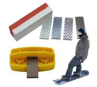 Kit Per Affilare Le Lamine Degli Sci - Strumento Di Regolazione Ergonomico Regolabile | Set Di Rettifica Di Precisione | Dispositivo Per La Manutenzione Delle Lamine Dello Snowboard Per Attrezzatura A