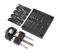 Kit per Affilare Scalpelli per la Lavorazione del Legno Angoli Regolabili Utensile Manuale in Lega di Alluminio perdi Guida per Affilatura Adatto per L'uso in Officina