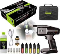 Kit per affumicatore per cocktail con liquido per bolle e oli essenziali, infusore portatile per cucina molecolare e bolle di fumo