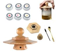 Kit per affumicatore per Cocktail per Whisky, Formaggio e aromi. Accessori per affumicatore per Bevande. Accessori per Cocktail Bar. Kit per affumicatore per Bevande