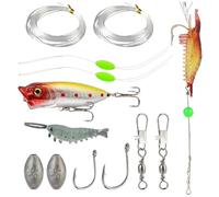Kit Per Al Persico - Artificiali da Esche Siluro Swimbait Jig | Esche Finte Acqua Per Trota Salmone Sgombro Persico Laghi Fiumi