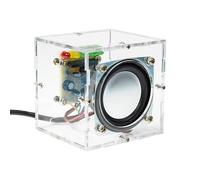 Kit per altoparlanti elettronici fai da te - Acrilico trasparente, kit di esperienza scientifica per studenti adulti, progetto fai da te educativo per insegnamento scolastico | Conferire