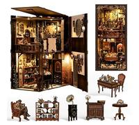 Kit per angolo del libro, custodia misteriosa che include una scatola nascosta, kit fai da te con angolo libro con luce LED, kit per modellismo artistico fatto a mano per adulti