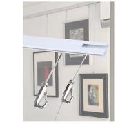 Kit per appendere quadri nascosti - Soluzione resistente per esporre oggetti d'arte in gallerie, musei e case