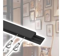 Kit per appendere quadri resistente con filo regolabile da 0,5 m e cavo da 2 m, perfetto per specchi, cornici e tele. Ganci resistenti per una facile installazione