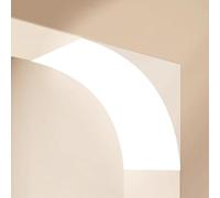 Kit per Archi Angolari per Porte, 2 Pezzi per Semicircolari, Modanatura Universale per In Gesso(Thick 21cm(8.3"),35x35cm(13.8x13.8"))