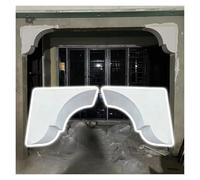 Kit per arco arrotondato per porta, Kit telaio arco for pannello angolare da parete in gesso, confezione 2, dimensioni multiple bianche