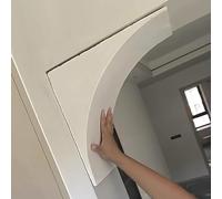 Kit per arco della porta in schiuma leggera, design precurvato per una facile installazione fai da te, ideale come decorazione per la casa per feste ed eventi