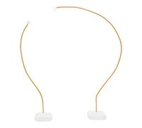 Kit per arco per palloncini, 2,5 m e 1,5 m, regolabile, set di arco per palloncini con base riempibile ad acqua, adatto per compleanno, matrimonio, laurea (oro)