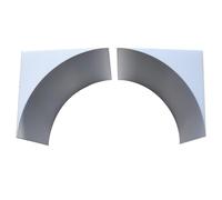 Kit per Arco per Porta, 2 Pezzi Kit per Arco in Schiuma Bianca - Cornice per Porta precurvata Leggera, Modanatura ad Arco verniciabile Fai-da-Te per un'elegante Decorazione di pareti e telai