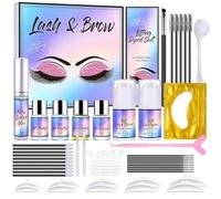 Kit per arricciare e tingere ciglia e sopracciglia Facile da usare per volume arricciatura Set di strumenti di bellezza 37ML 80587