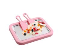 Kit Per Arrotolato - Acciaio Inossidabile Da Portatili Con 2 Raschietti,Gelatiera Per Bambini,per Casa Cucina Bambini Famiglia Festa All'aperto Estate Natale Compleanno