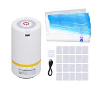Kit per aspirapolvere Munefe Filament Borse, SOUS Vide Set di sigillante per asciugatura, sigillazione di asciugatura con clip das 5 V per pompa automatica das 3 W per filo della
