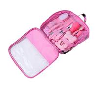 Kit per assistenza sanitaria e toelettatura per bambini Aspiratore nasale per bambini Tagliaunghie Set di spazzole per capelli Kit per la cura della pulizia quotidiana del neonato 13 pezzi/set, Stile