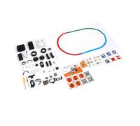 Kit per Auto Robot Intelligente AI con Riconoscimento Visivo Intelligente per Programmazione Scratch Python Adatto per Istituti di Ricerca Scolastici Domestici Lega di Alluminio ABS