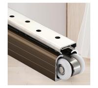 Kit per Binario di Porta Scorrevole - Sistema Scorrevole Invisibile Personalizzabile, Montaggio a Soffitto/Parete per Porte a Bilico