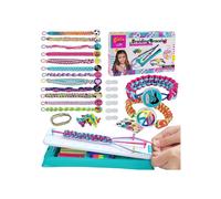Kit per braccialetti dell'amicizia per bambine, set creativo fai-da-te multicolore per bambine dai 6 anni in su, regalo con attività creativ