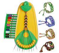 Kit per Braccialetti Ragazza, Braccialetti Amicizia Bambini 6-12 Anni, Kit Artigianali Bracciali Intrecciati Tessuto Braccialetto Fai da Te, Idee Regalo Bambina 6 7 8 9 10 11 12 Anni Compleanno