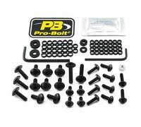 Kit per bulloni di carenatura per Kawasaki PRO BOLT Nero 23210490