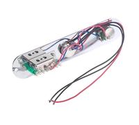 Kit per cablaggio per chitarra 1 Pz. Piastra Di Controllo Precablata Caricata Interruttore A 3 Vie Cablaggio Manopole Per Chitarra Elettrica FD/TL(Chrome)