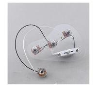 Kit per cablaggio per chitarra 1 Set Di Cablaggio Per Chitarra Elettrica 3x 500K Pots Interruttore A 5 Vie Jack Per Chitarra ST Kit Treble Bleed Cap(Ssh)