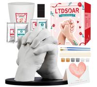 Kit per calchi a mano LTDSOAR, regali per coppie con kit di pratica, kit per stampi a mano per adulti e bambini, regali romantici per anniversari