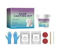 Kit per Calco della Mano Set Per Scultura In Gesso Con Guanti Per Coppie