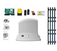 KIT PER CANCELLO SCORREVOLE 600Kg 230V + 4 MT METRI DI CREMAGLIERA CREMAGLIERE
