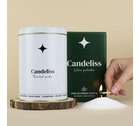 Kit per Candela di Sabbia 0,5kg Granelli di cera sabbia per candele in polvere