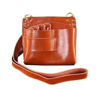 kit per capelli del salone, Borsa da cintura in pelle PU con tracolla for parrucchiere, barbiere e toelettatura animali(C)