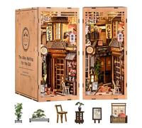 Kit per casa in miniatura giapponese fai da te, kit per mini casa delle bambole, kit per la costruzione di mini case, kit per angolo libro fai da te, piccolo modello per adulti da costruire, per amici