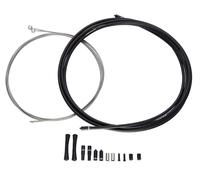 KIT CABLES/FUNDAS FR.SRAM SLICKWIRE CTRA.5mm NEGRO