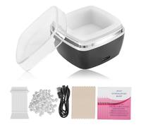 Kit per ceretta, scalda cera professionale per naso per uomini e donne | Mini kit di ceretta per depilazione portatile scaldacera alimentato tramite USB, veloce e indolore