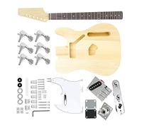 Kit per chitarra elettrica fai-da-te professionale smontato Kit per chitarra a 6 corde per principianti kit per chitarra elettrica incompiuto