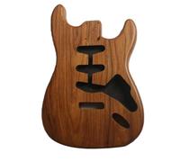 Kit Per Chitarra Fai Adatto Per Chitarra Elettrica ST SSS Pickup Hole Corpo In Frassino Di Palude Carbonizzato